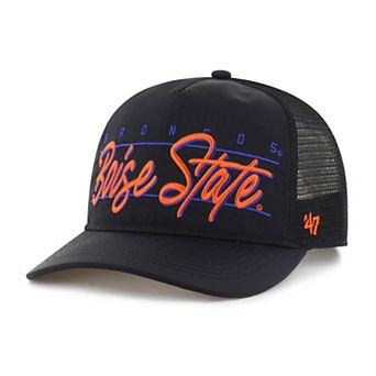 Unisex '47 Black Boise State Broncos brrr° Condor Mesh Hitch Adjustable Hat