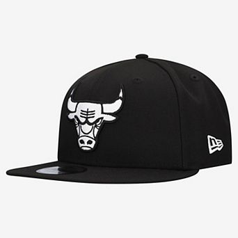 Men's New Era Black Chicago Bulls Team 9FIFTY Snapback Hat