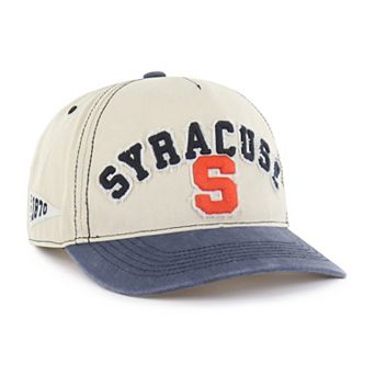 Unisex '47 Tan/Navy Syracuse Orange Well-Worn Calderwood Hitch Adjustable Hat