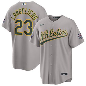 2026 All-Star Game Men's Athletics Shea Langeliers Nike Gray Replica Jersey