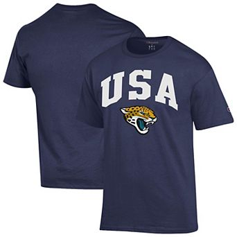 Men's Champion Navy Jacksonville Jaguars Americana T-Shirt