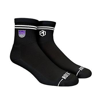 Unisex Rock Em Socks Sacramento Kings Casual Stripe Quarter-Length Socks