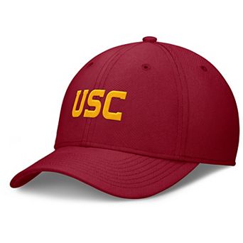 Men's Nike Cardinal USC Trojans Rise Swoosh Dri-FIT Flex Hat