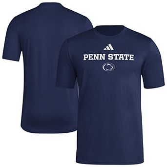 Men's adidas Navy Penn State Nittany Lions Wordmark Polyester T-Shirt
