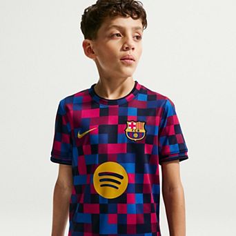 Youth Nike Garnet Barcelona 2026/27 Home Pre-Match Top