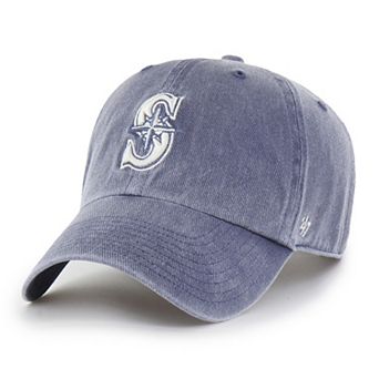 Men's '47 Navy Seattle Mariners Pigment Clean Up Adjustable Hat