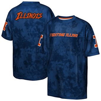 Youth Outerstuff Navy Illinois Fighting Illini Off-Side Sublimated T-Shirt