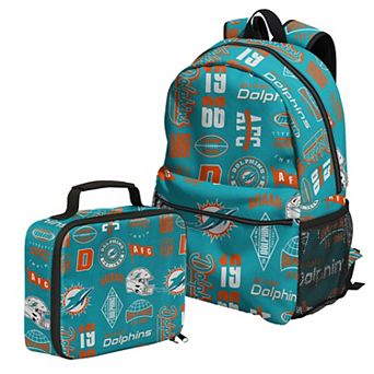 Outerstuff Miami Dolphins Backpack and Lunchbox Set