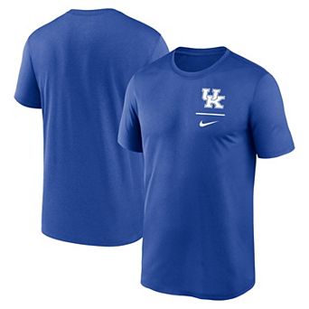 Men's Nike Royal Kentucky Wildcats Primary Logo Legend Performance T-Shirt
