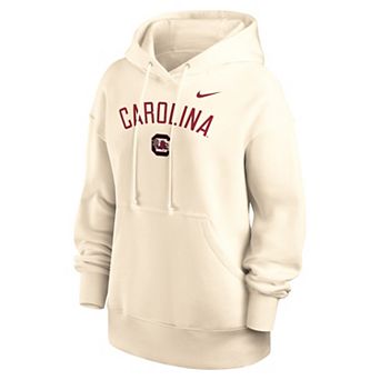 Women's Nike Natural South Carolina Gamecocks Phoenix Fleece Oversized Hoodie