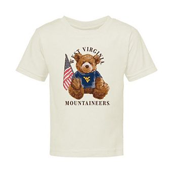 Infant Cream West Virginia Mountaineers All-American Teddi T-Shirt