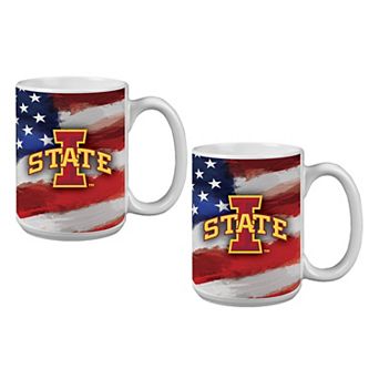 Iowa State Cyclones Two-Pack 15oz. Americana Mug Set