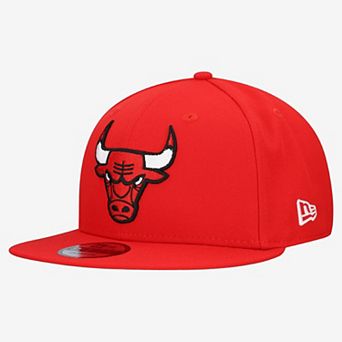 Men's New Era Red Chicago Bulls Team 9FIFTY Snapback Hat