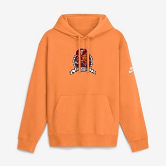 Men's Nike Orange Tampa Bay Buccaneers Short Pass Rewind Club Fleece Hoodie