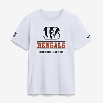 Men's Nike White Cincinnati Bengals Sideline Alternate Final Sprint Dri-FIT T-Shirt