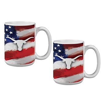 Texas Longhorns Two-Pack 15oz. Americana Mug Set