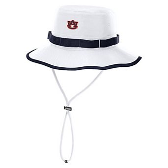 Men's Nike White Auburn Tigers 2026 Sideline Apex Boonie Bucket Hat