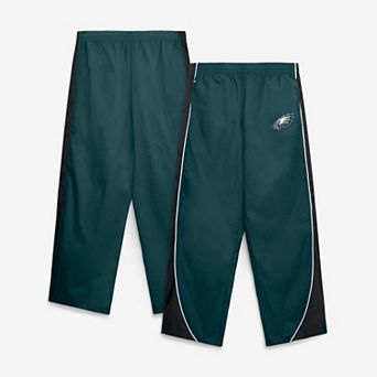 Women's Fanatics Midnight Green/Black Philadelphia Eagles Team First Backwards Lateral Nylon Pants