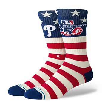 Unisex Stance Red Philadelphia Phillies 250th Anniversary Crew Sock