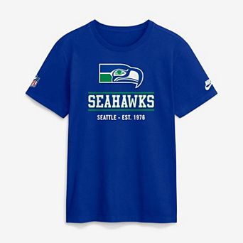 Men's Nike Royal Seattle Seahawks Sideline Alternate Final Sprint Dri-FIT T-Shirt