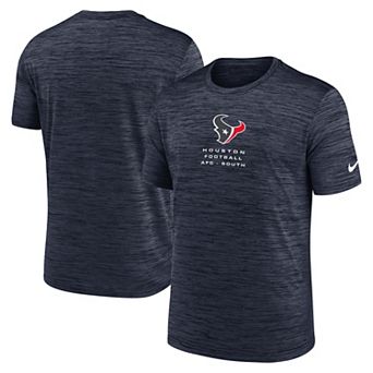 Men's Nike Navy Houston Texans Velocity Ball Carrier Dri-FIT T-Shirt