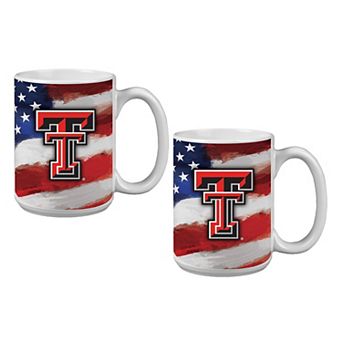 Texas Tech Red Raiders Two-Pack 15oz. Americana Mug Set