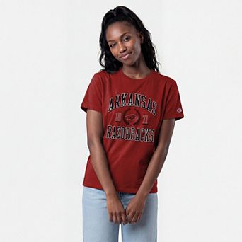 Women's Champion Cardinal Arkansas Razorbacks Lifestyle T-Shirt