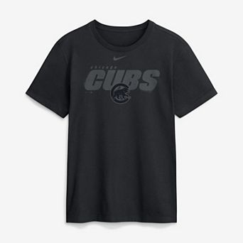 Men's Nike Black Chicago Cubs Tonal Club T-Shirt