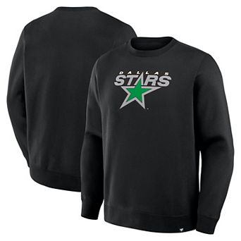 Men's Fanatics Black Dallas Stars Competition Sweatshirt