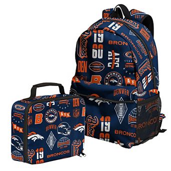 Outerstuff Denver Broncos Backpack and Lunchbox Set