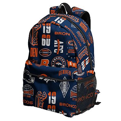 Outerstuff Denver Broncos Backpack and Lunchbox Set