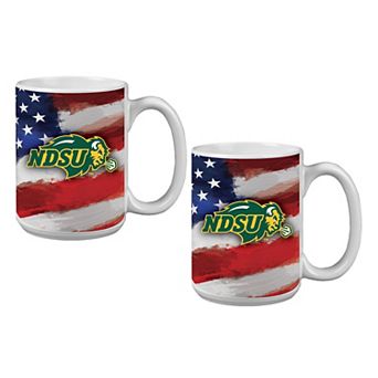 NDSU Bison Two-Pack 15oz. Americana Mug Set
