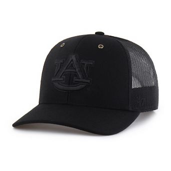 Men's Carhartt x '47 Black Auburn Tigers Trucker Adjustable Hat