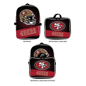 MOJO San Francisco 49ers Backpack & Lunch Box 2 pc Set