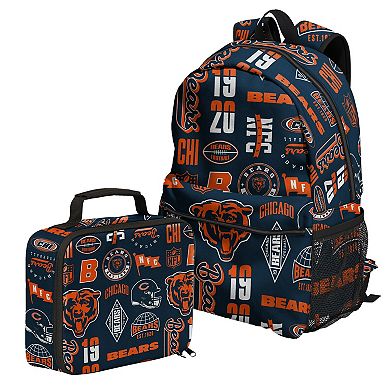 Outerstuff Chicago Bears Backpack and Lunchbox Set