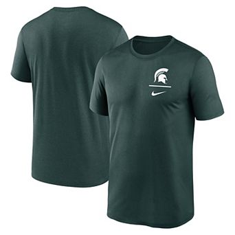 Men's Nike Green Michigan State Spartans Primary Logo Legend Performance T-Shirt