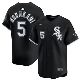 Men's Nike Munetaka Murakami Black Chicago White Sox Alternate Limited Jersey