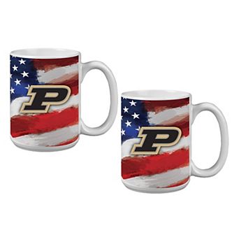 Purdue Boilermakers Two-Pack 15oz. Americana Mug Set