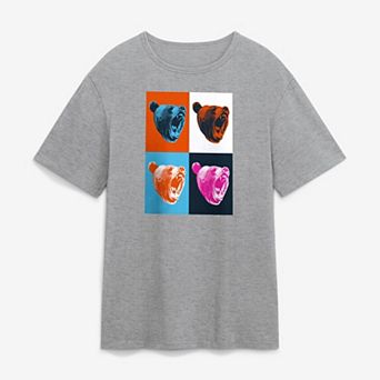 Men's Fanatics Heather Gray Chicago Bears 2026 Draft Party T-Shirt