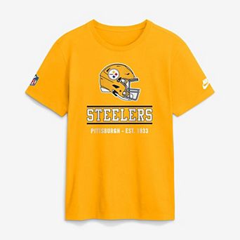 Men's Nike Gold Pittsburgh Steelers Sideline Alternate Final Sprint Dri-FIT T-Shirt