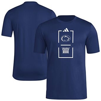 Men's adidas Navy Penn State Nittany Lions On-Court Pregame T-Shirt