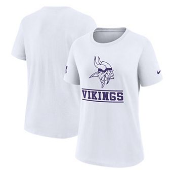 Women's Nike White Minnesota Vikings Sideline Alt Dri-FIT T-Shirt