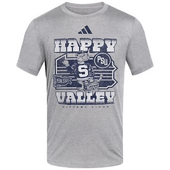 Men's adidas Gray Penn State Nittany Lions Happy Valley Blend T-Shirt