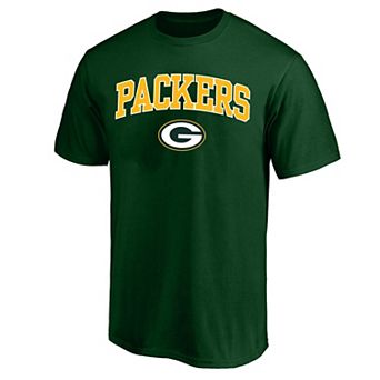 Men's Fanatics Green Green Bay Packers Big & Tall Arch Logo T-Shirt
