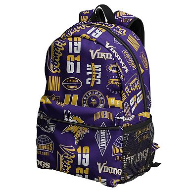 Outerstuff Minnesota Vikings Backpack and Lunchbox Set