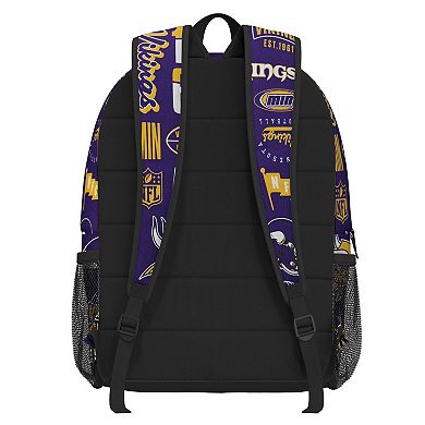 Outerstuff Minnesota Vikings Backpack and Lunchbox Set