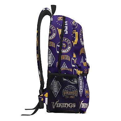 Outerstuff Minnesota Vikings Backpack and Lunchbox Set