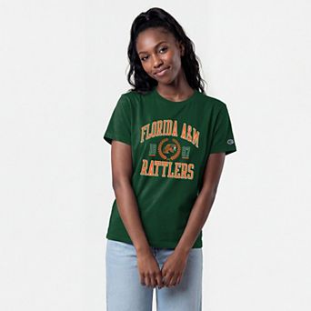 Women's Champion Green Florida A&M Rattlers Lifestyle T-Shirt