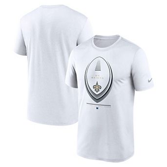 Men's Nike White New Orleans Saints Legend Icon Dri-FIT T-Shirt