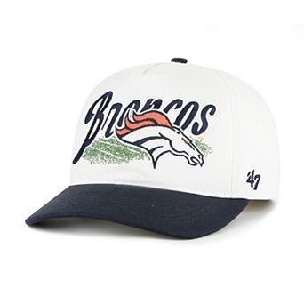 Men's '47 Cream Denver Broncos Enfield Hitch Adjustable Hat